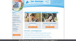 Desktop Screenshot of hans-attenberger.de